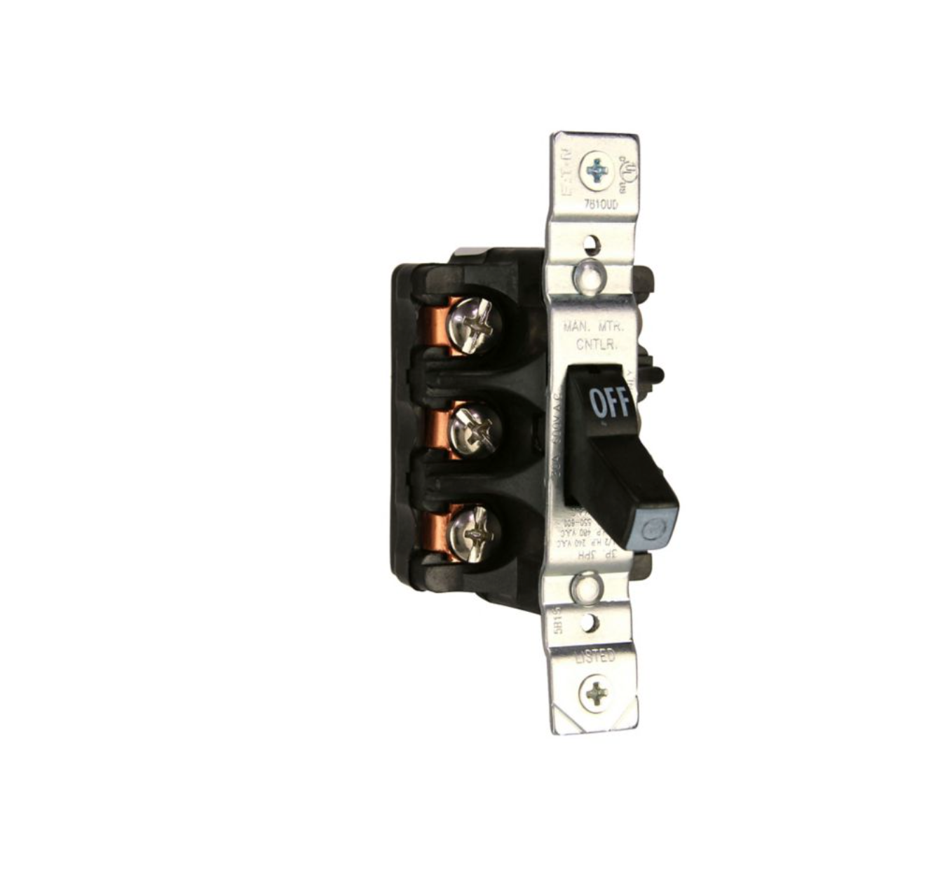 Eaton 3P 30A 600V Single Throw Toggle Switch-AH7810UD