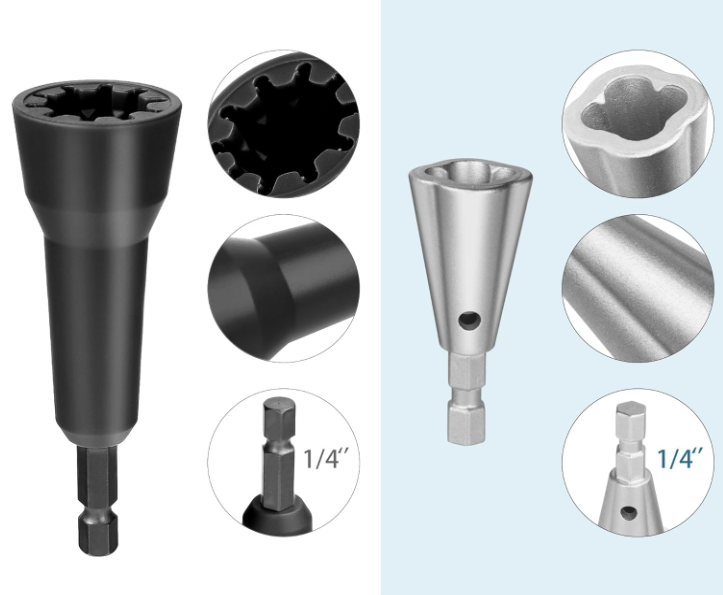 Wire Termination Socket Tool 1/4